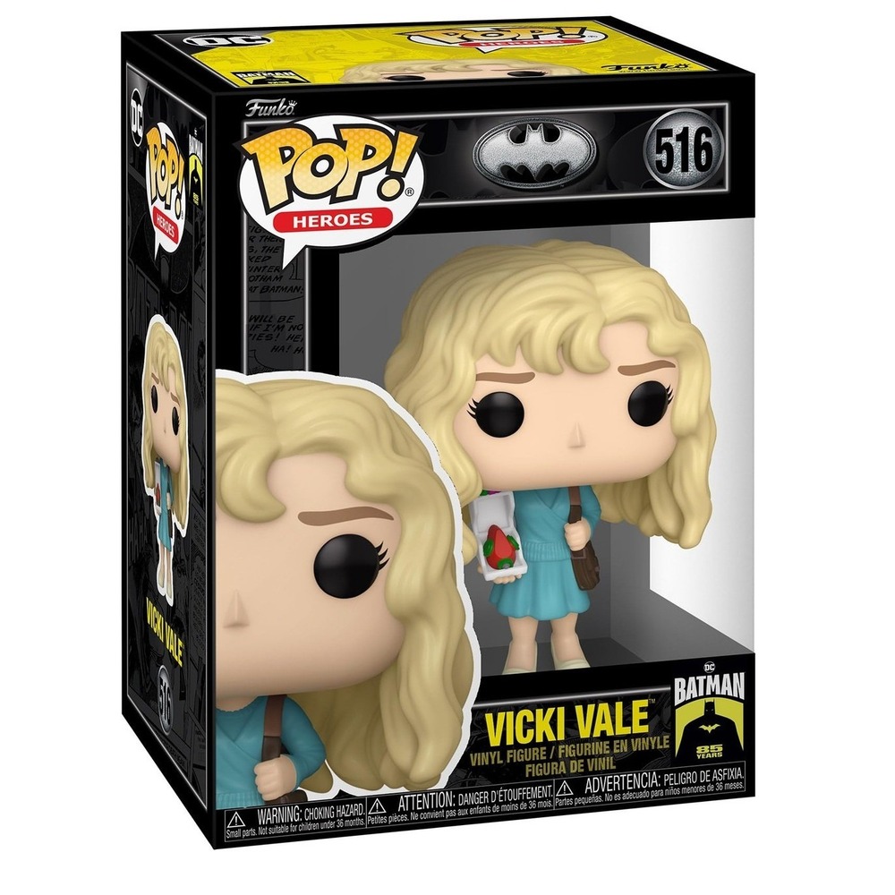 Funko POP Heroes Batman 85th Anniversary Vicki Vale 516 Vinyl Figure 1989 Movie